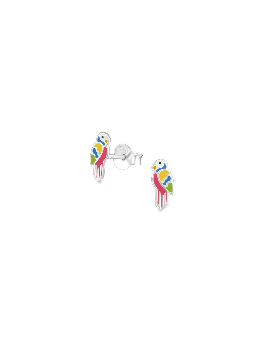 Aros para niñas Parrot - 4 mm x 8 mm