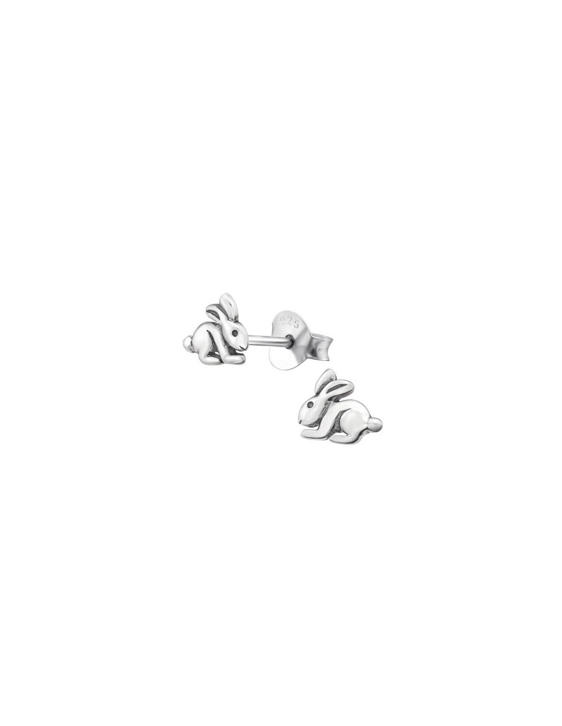 Aros para niñas Rabbit - 6.5 mm x 5.5 mm