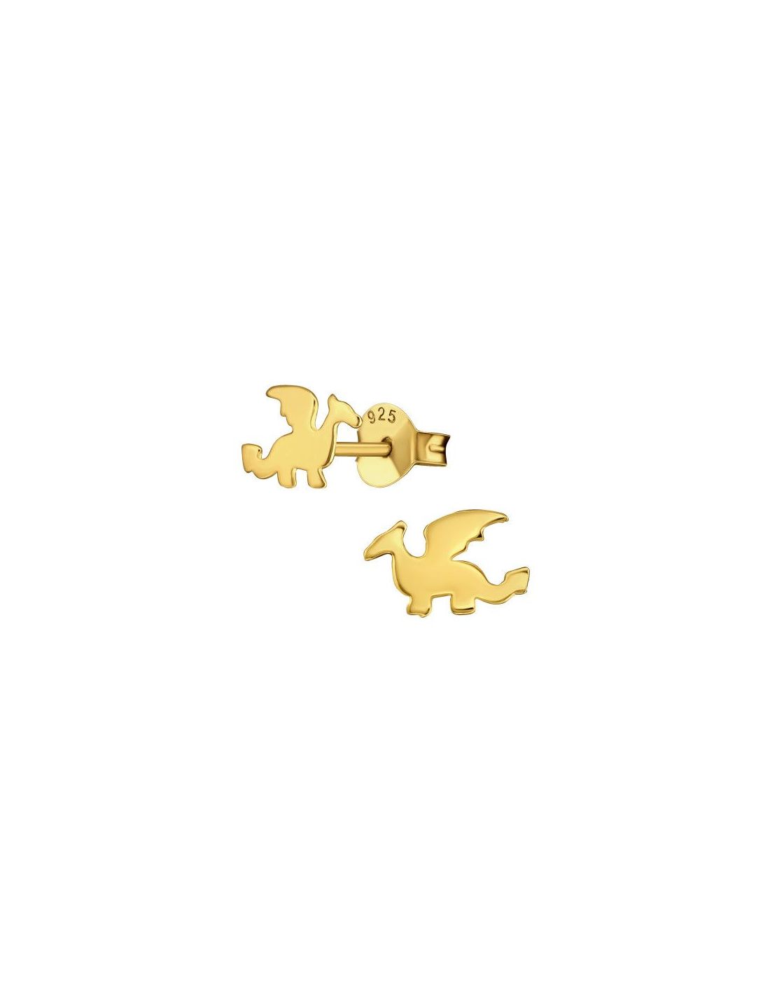 Aros para niñas Dragon - 8 mm x 6 mm