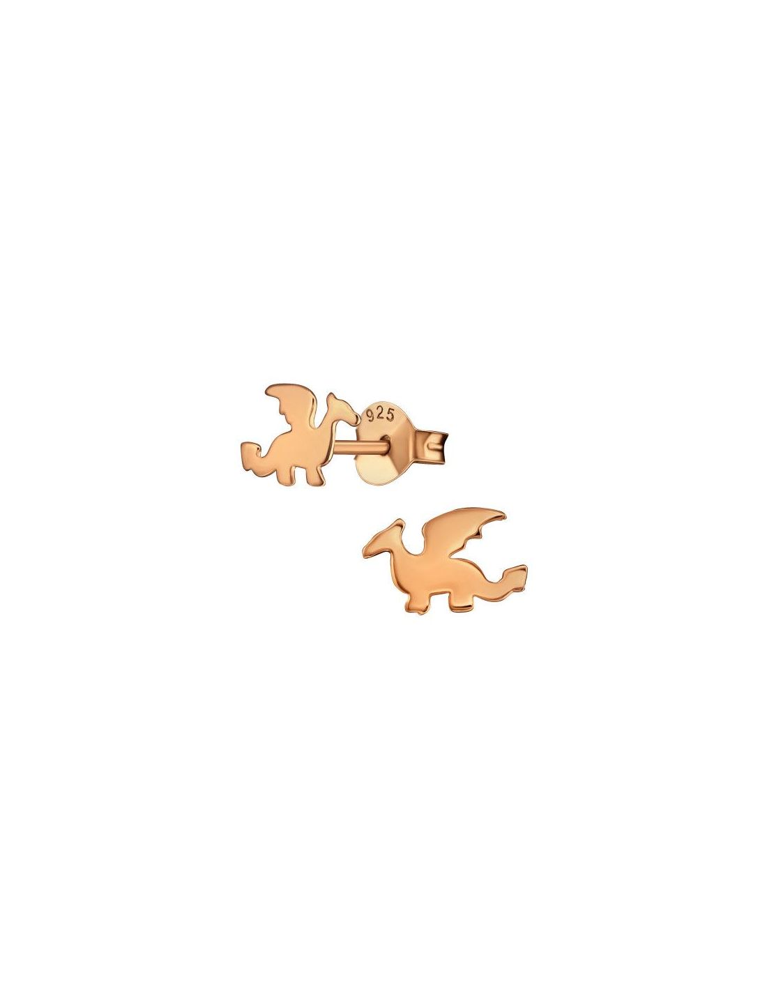 Aros para niñas Dragon - 8 mm x 6 mm
