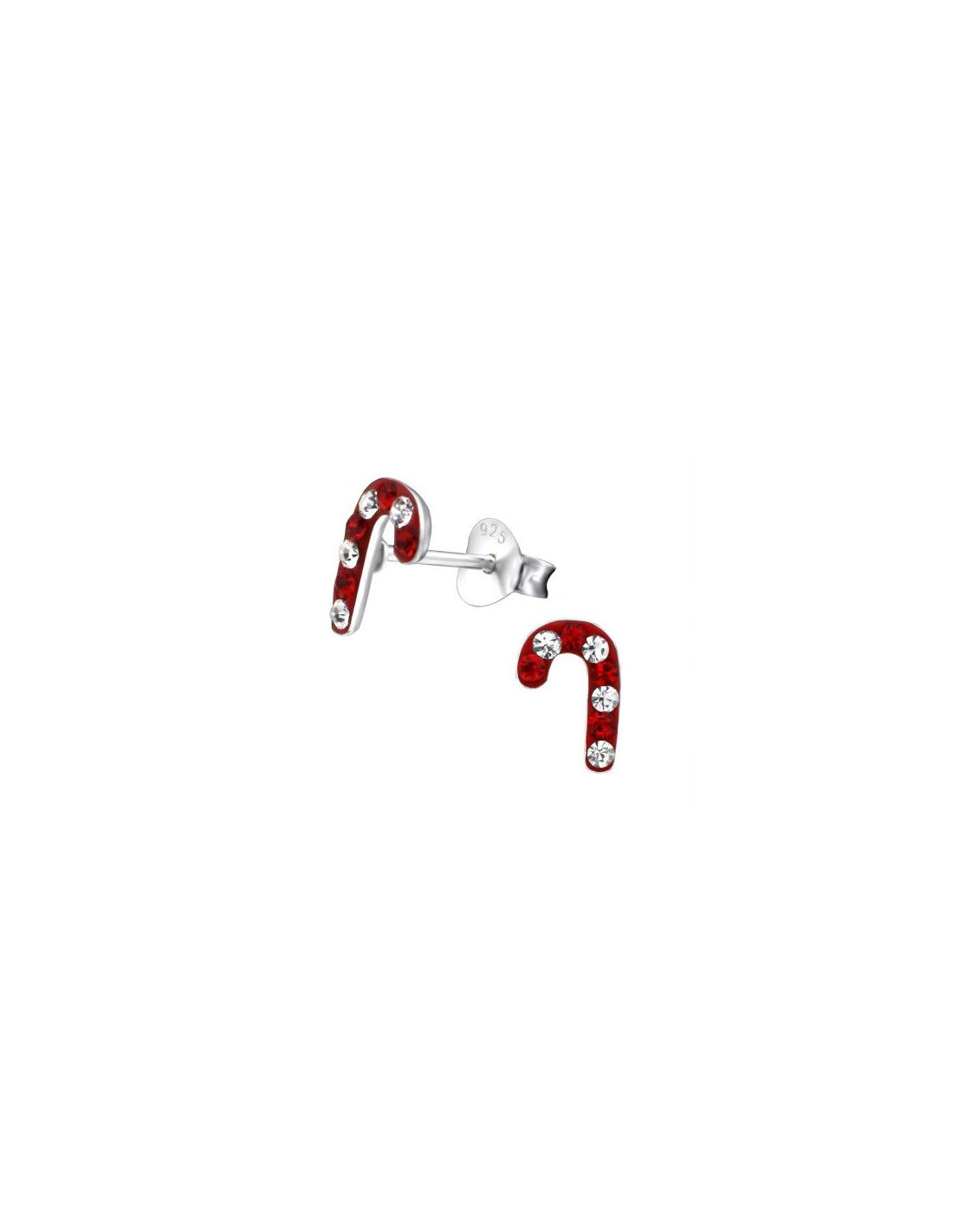 Aros para niñas Candy Canes - 6 mm x...