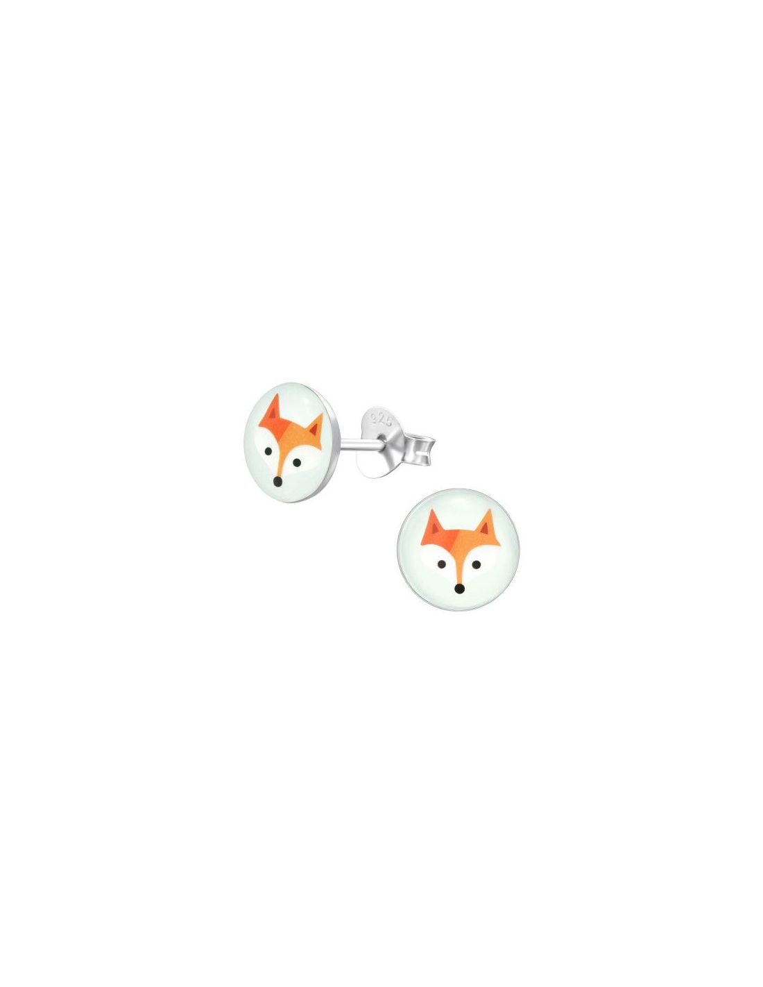 Aros para niñas Fox - 7 mm x 7 mm