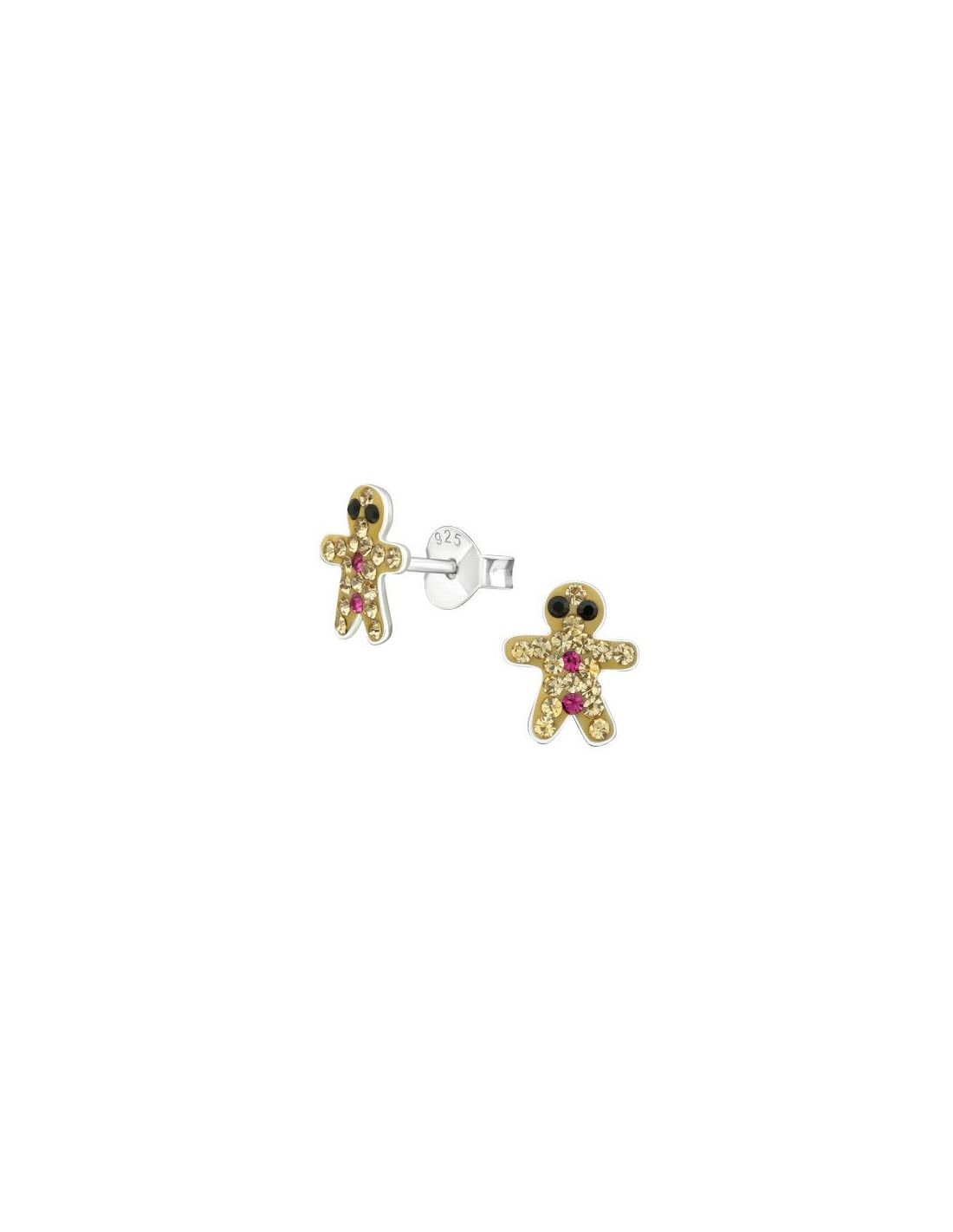 Aros para niñas Gingerbread Man - 7...