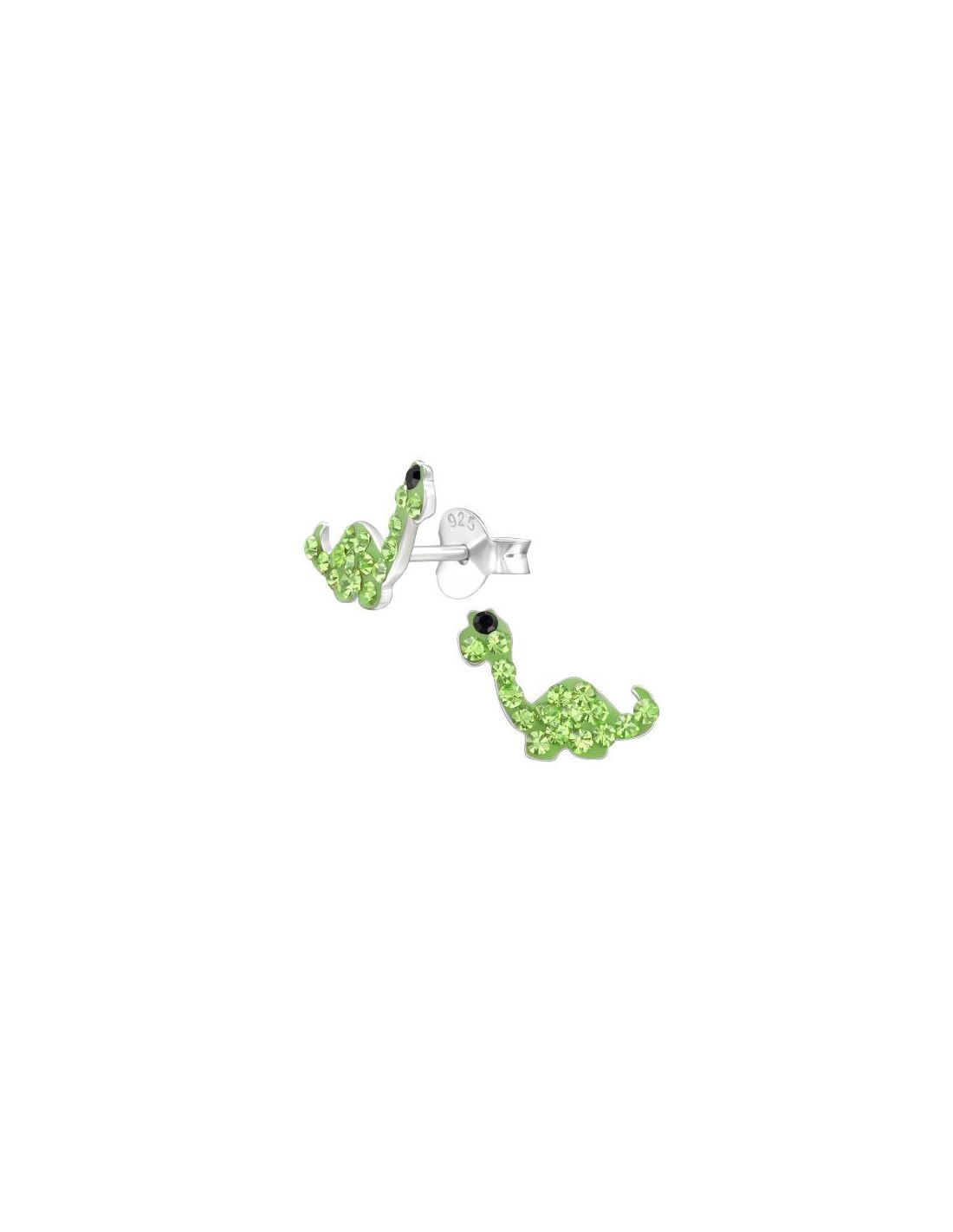Aros para niñas Dinosaur - 9 mm x 9 mm