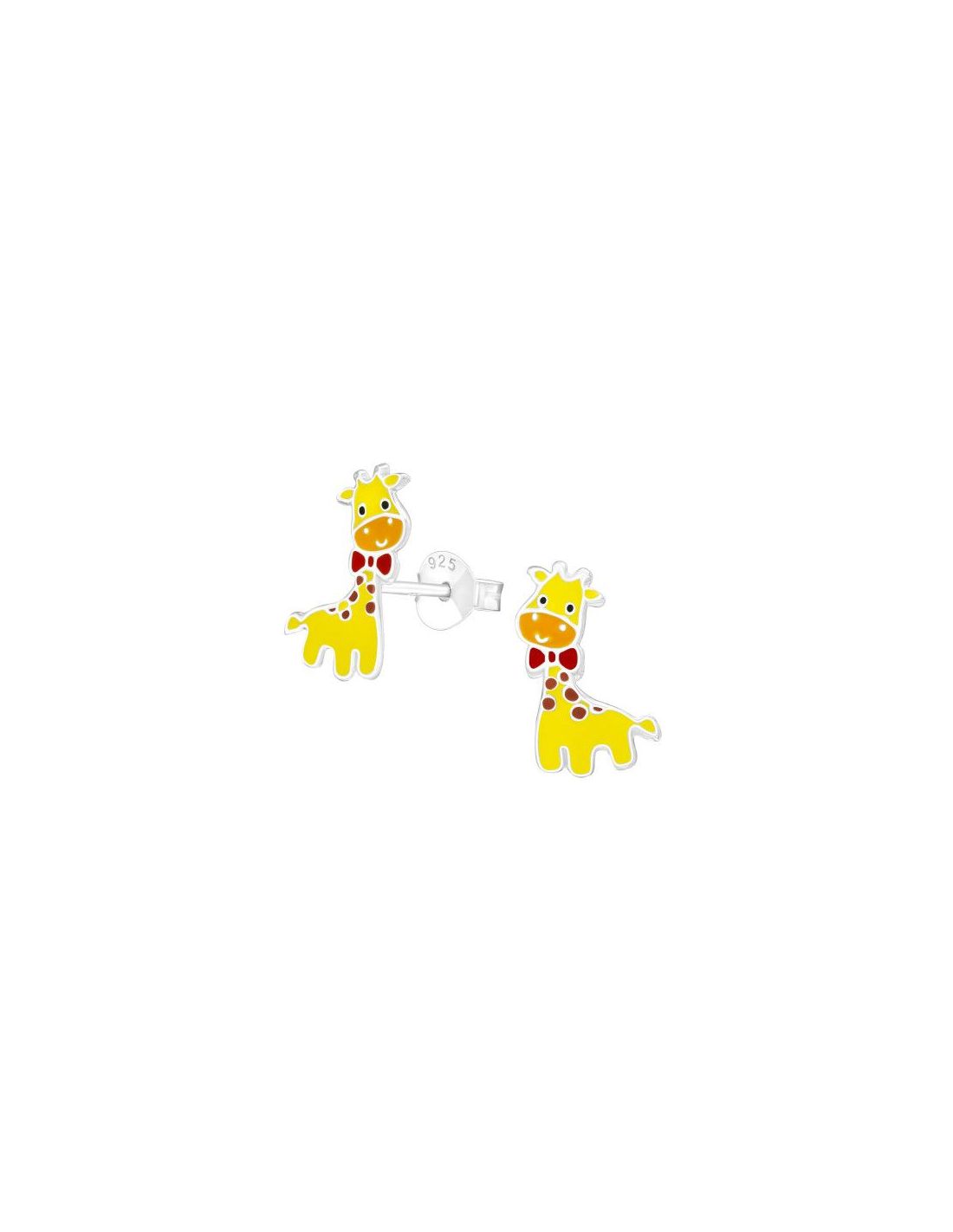 Aros para niñas Giraffe - 10 mm x 13 mm