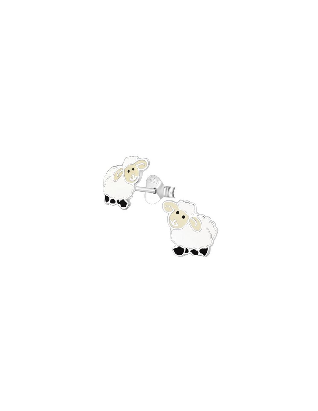 Aros para niñas Sheep - 10 mm x 10 mm