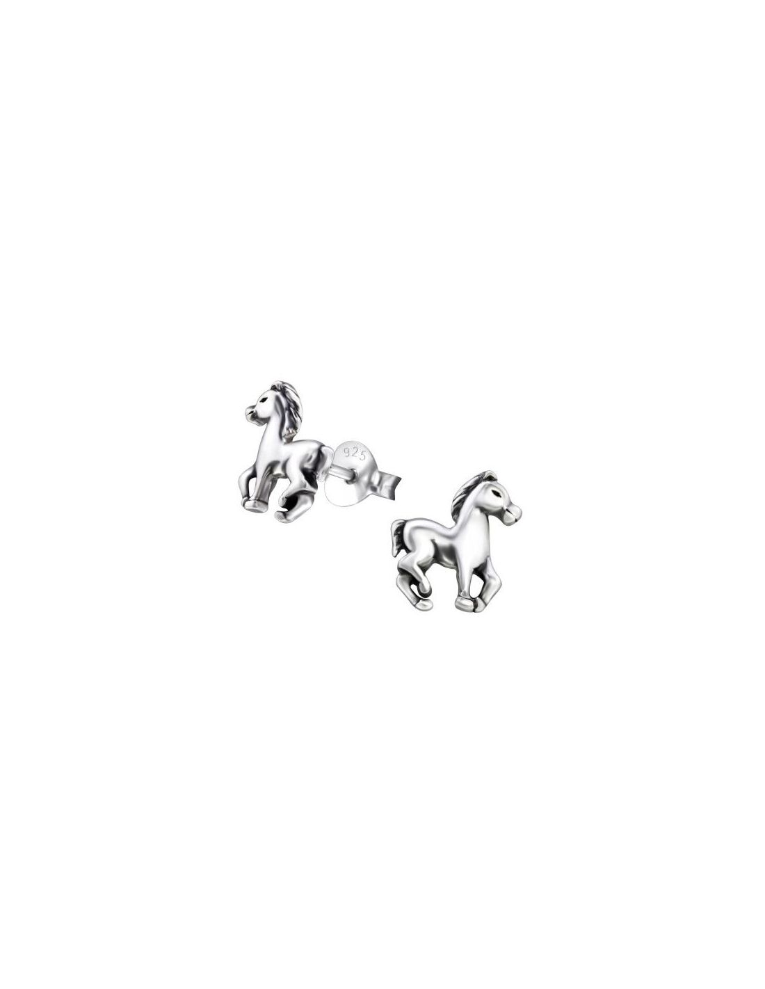 Aros para niñas Horse - 8 mm x 9 mm