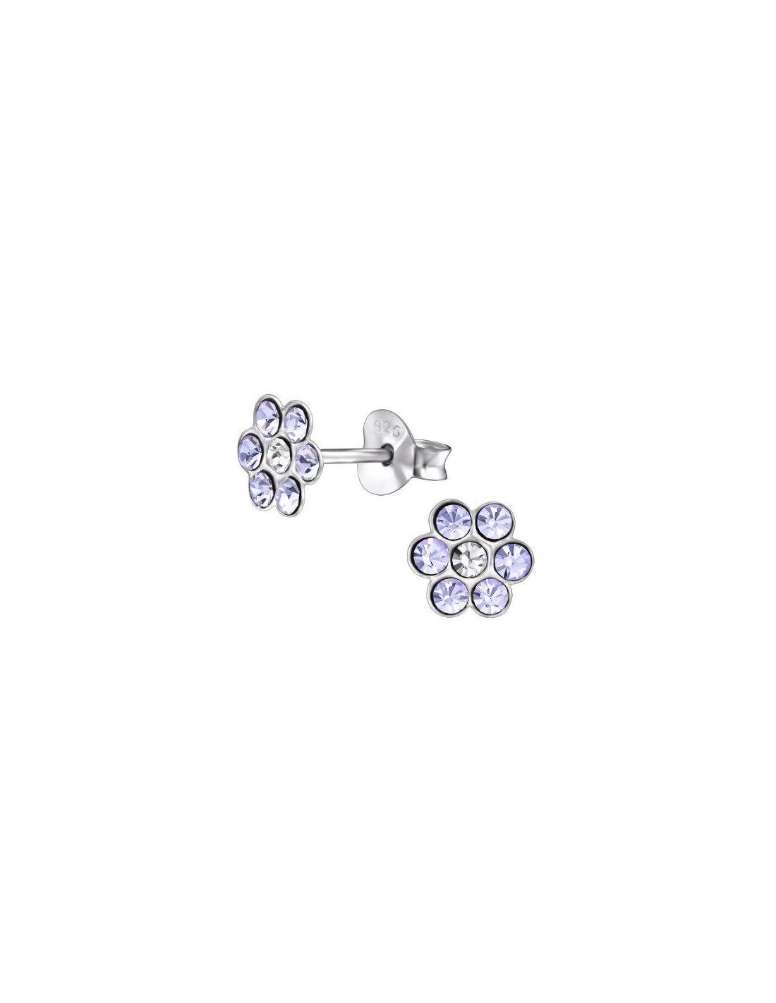 Aros para niñas Flower - 6 mm x 6 mm