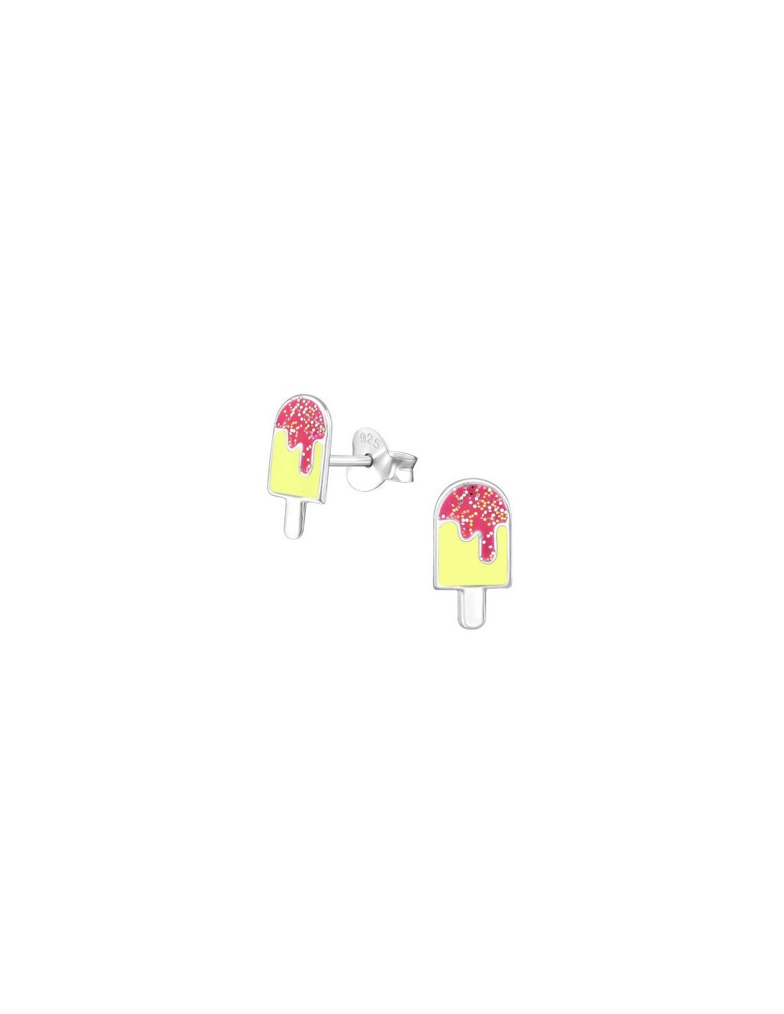 Aros para niñas Ice Cream - 5 mm x 10 mm