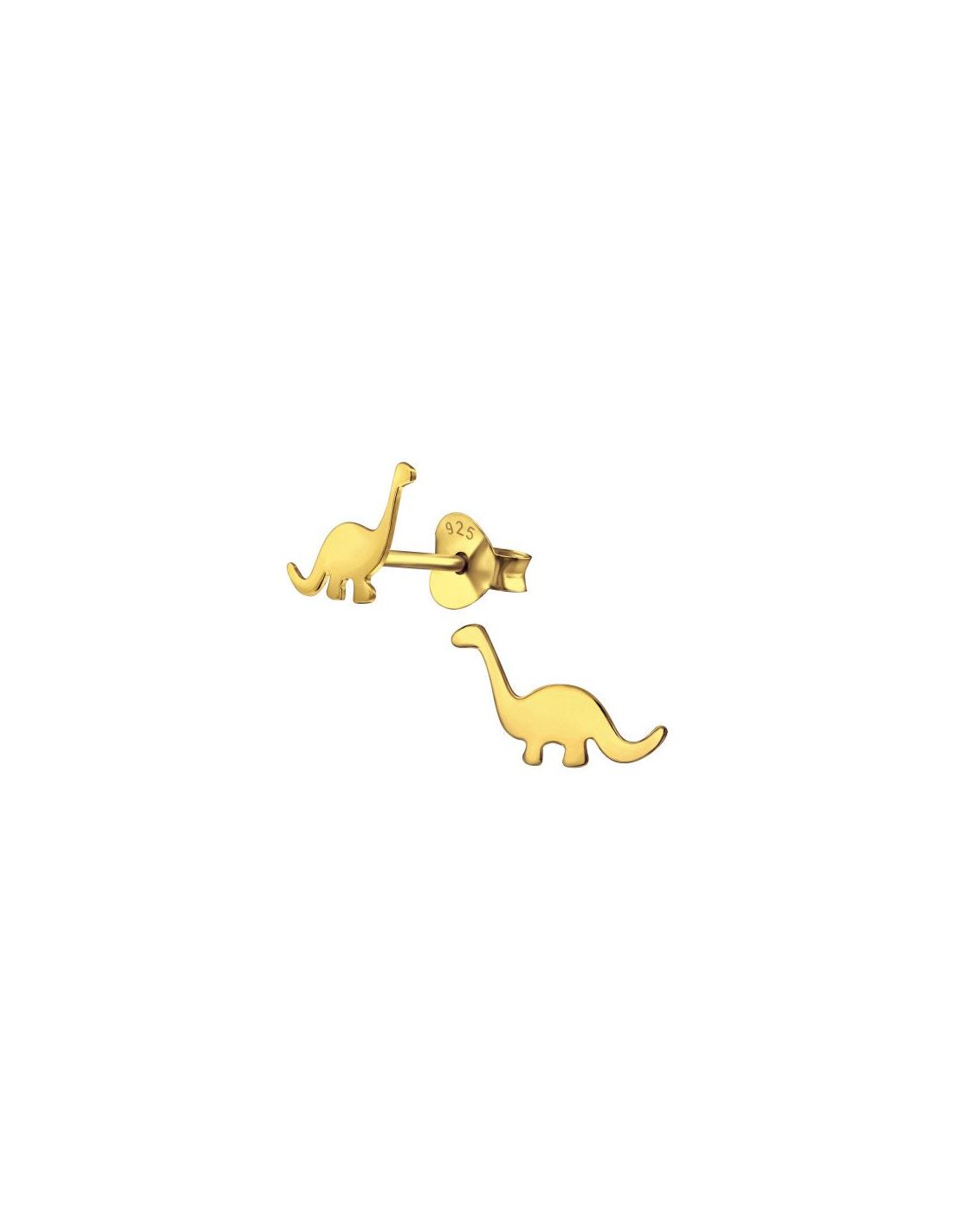 Aros para niñas Dinosaur - 9 mm x 6 mm