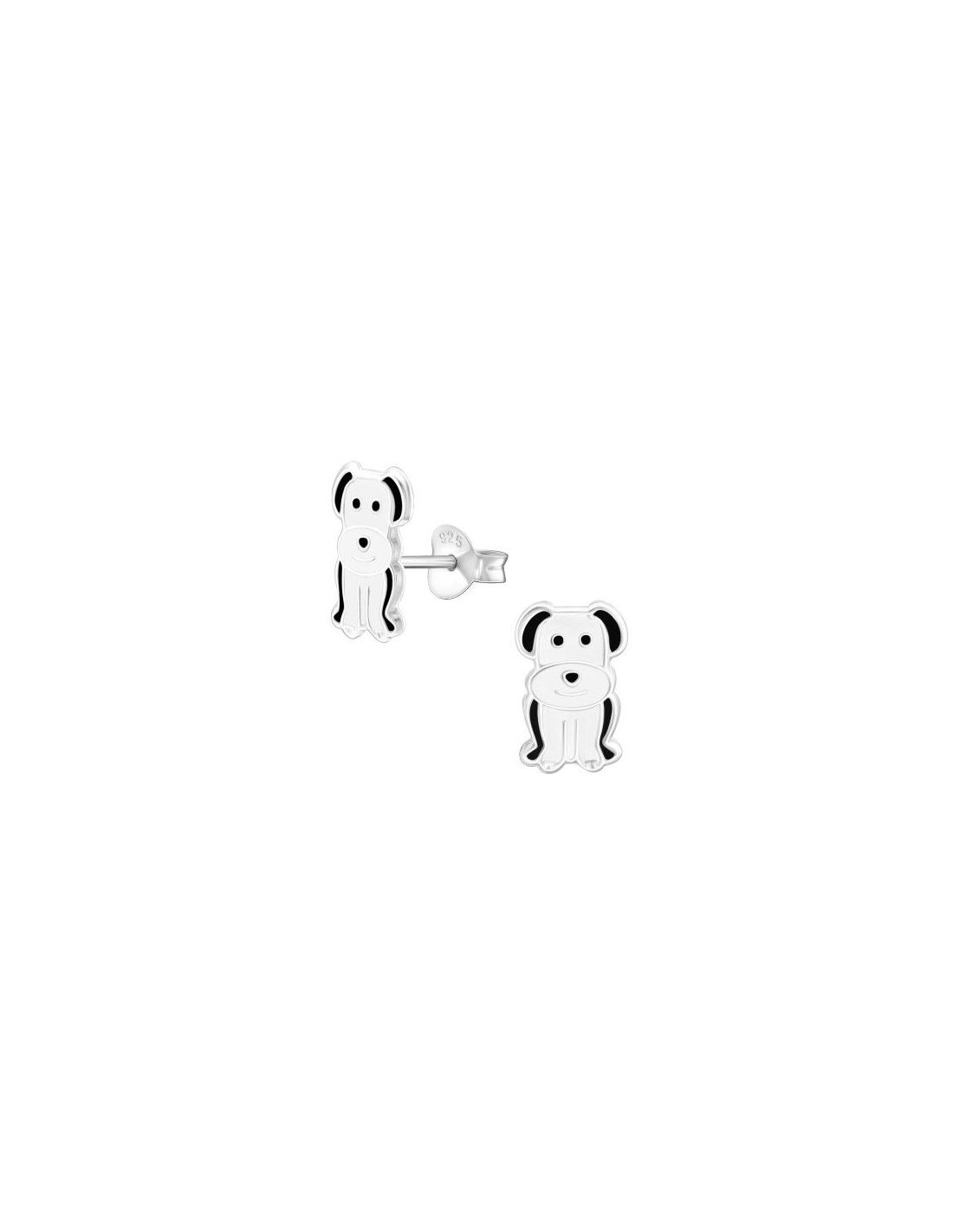 Aros para niñas Dog - 7 mm x 11 mm