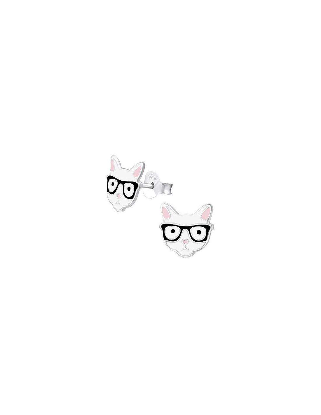 Aros para niñas Cat - 9 mm x 9 mm