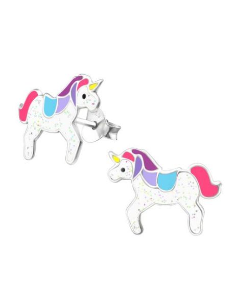 Aros para niñas Unicorn -...