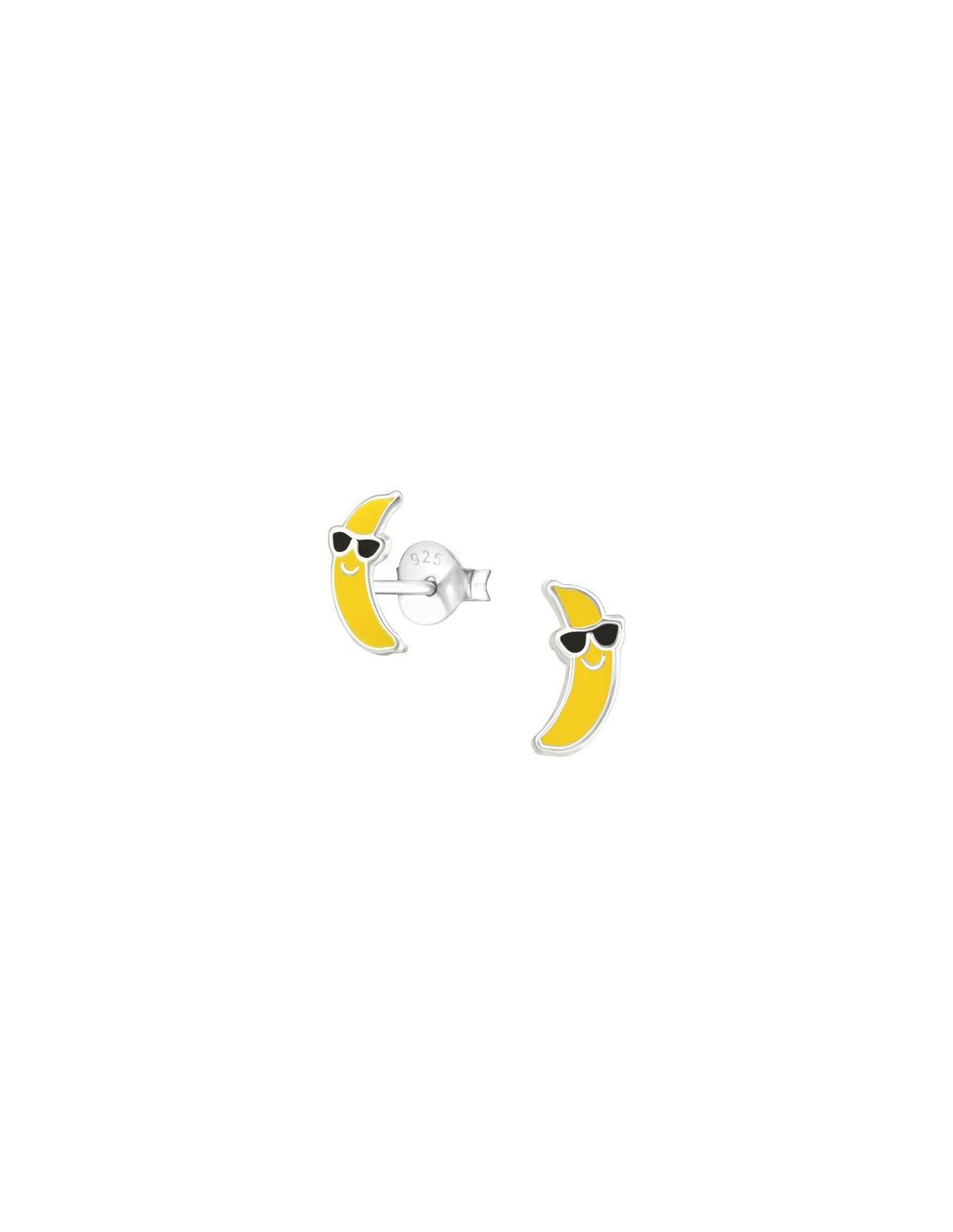 Aros para niñas Banana - 4.3 mm x 8.6 mm