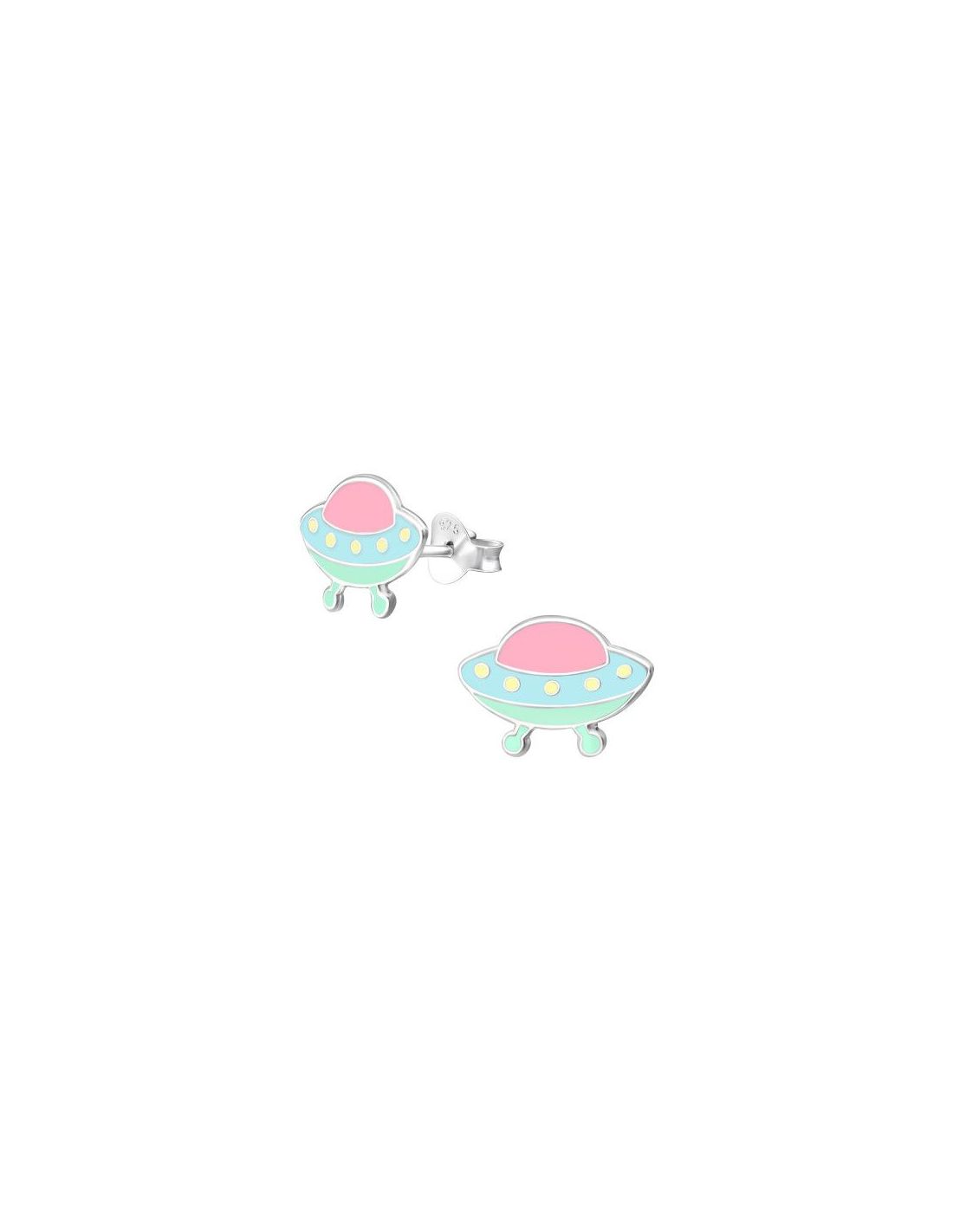 Aros para niñas Ufo - 13 mm x 8 mm