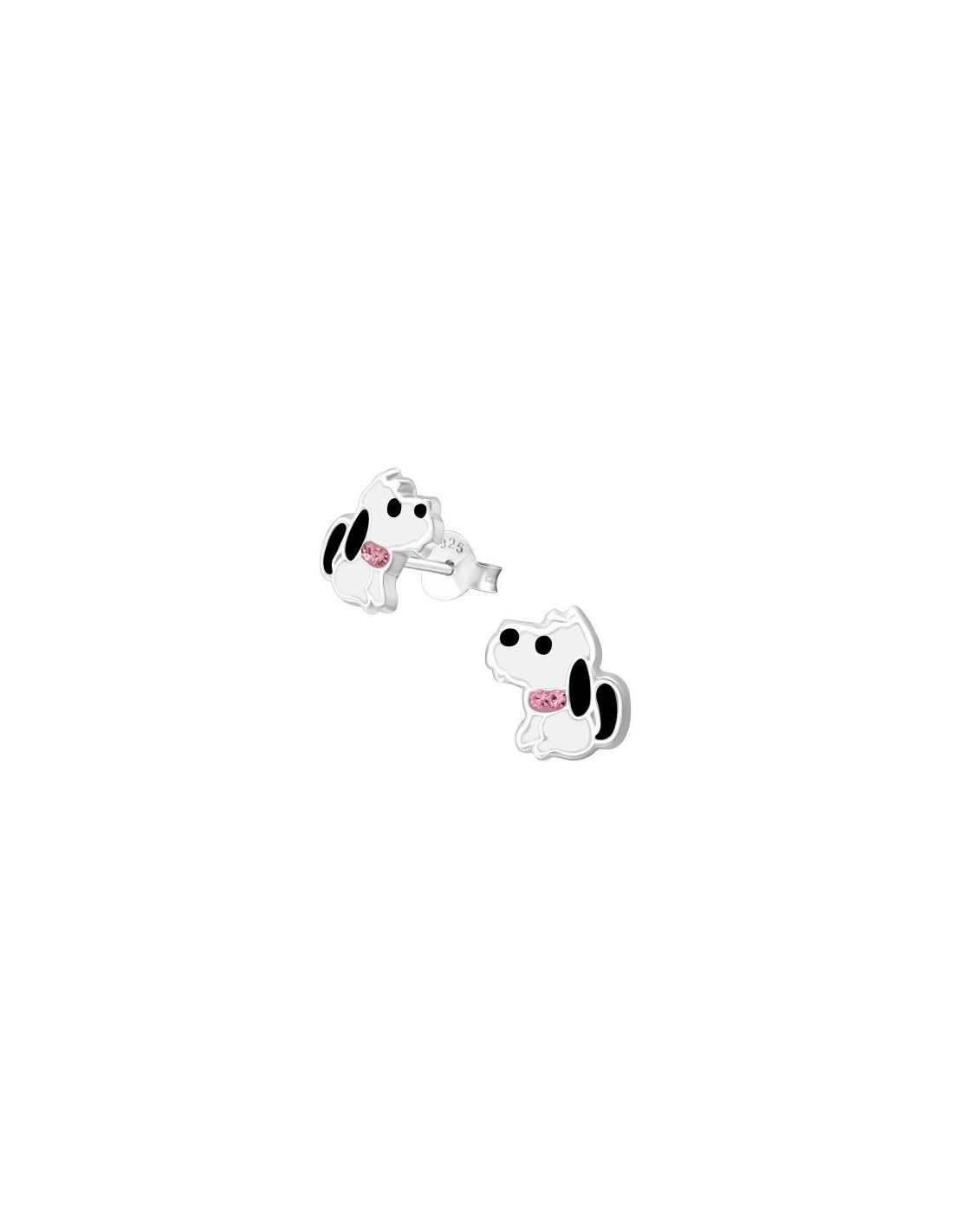Aros para niñas Dog - 9 mm x 9 mm