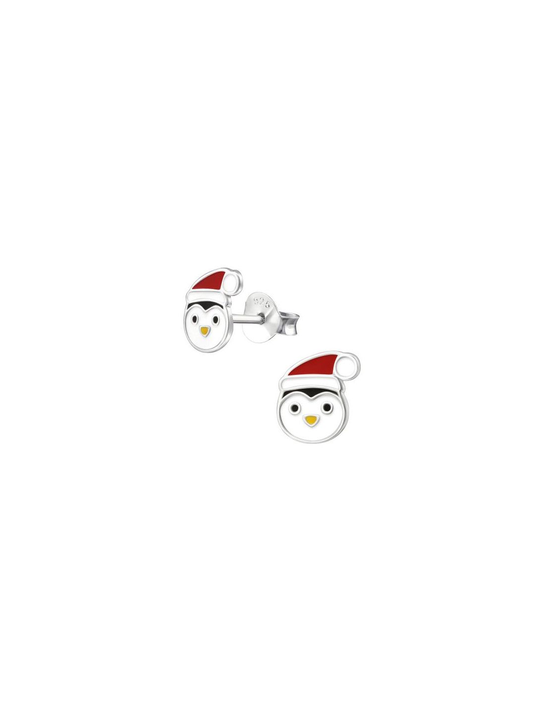 Aros para niñas Penguin - 7 mm x 7 mm