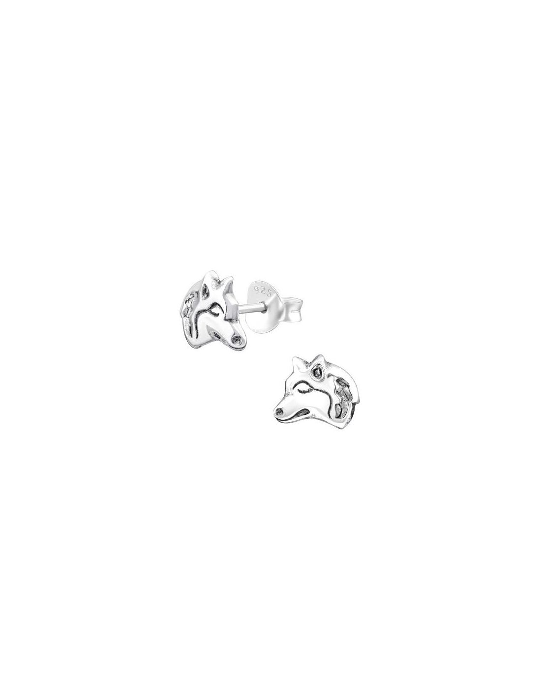 Aros para niñas Wolf - 7 mm x 7 mm