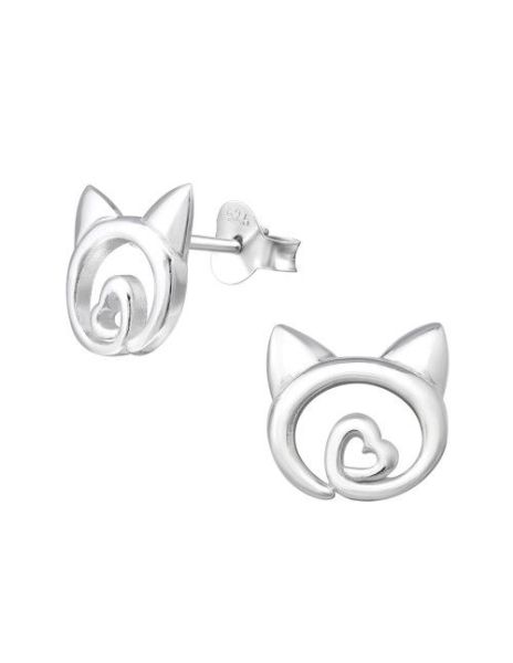 Aros para niñas Cat - 9 mm...