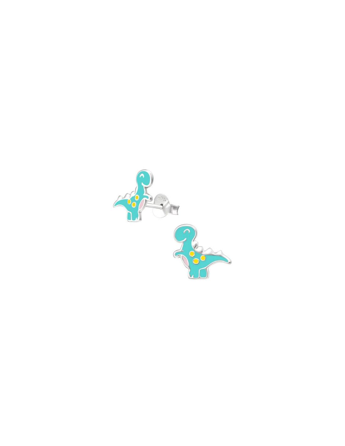 Aros para niñas Dinosaur - 13 mm x 10 mm