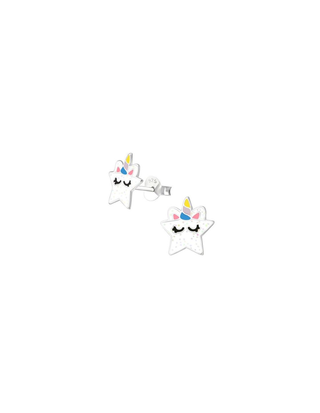 Aros para niñas Star - 9 mm x 10 mm