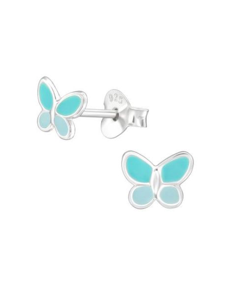 Aros para niñas Butterfly -...