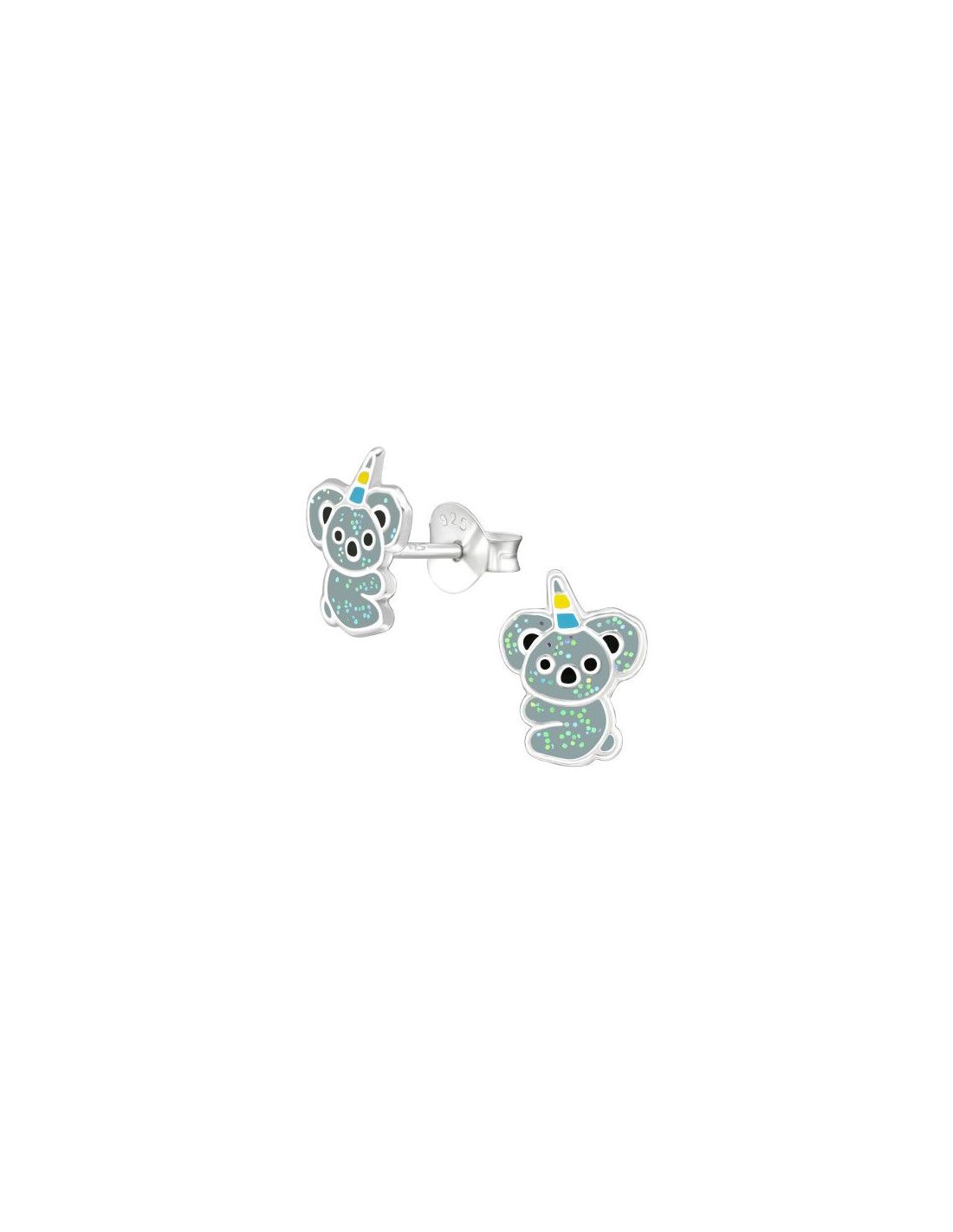 Aros para niñas Koalacorn - 8 mm x 9 mm