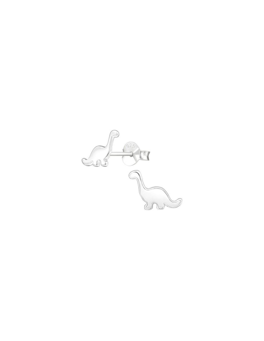 Aros para niñas Dinosaur - 9 mm x 7 mm