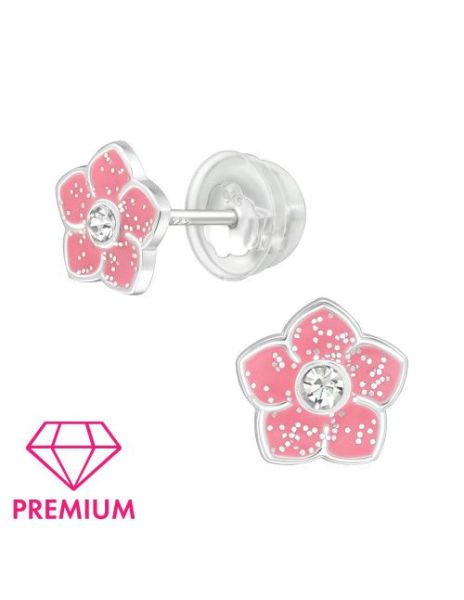 Aros para niñas Flower - 8...