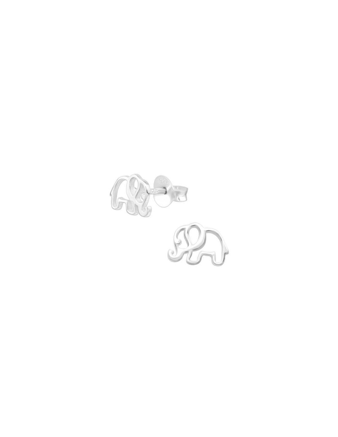 Aros para niñas Elephant - 8 mm x 6 mm