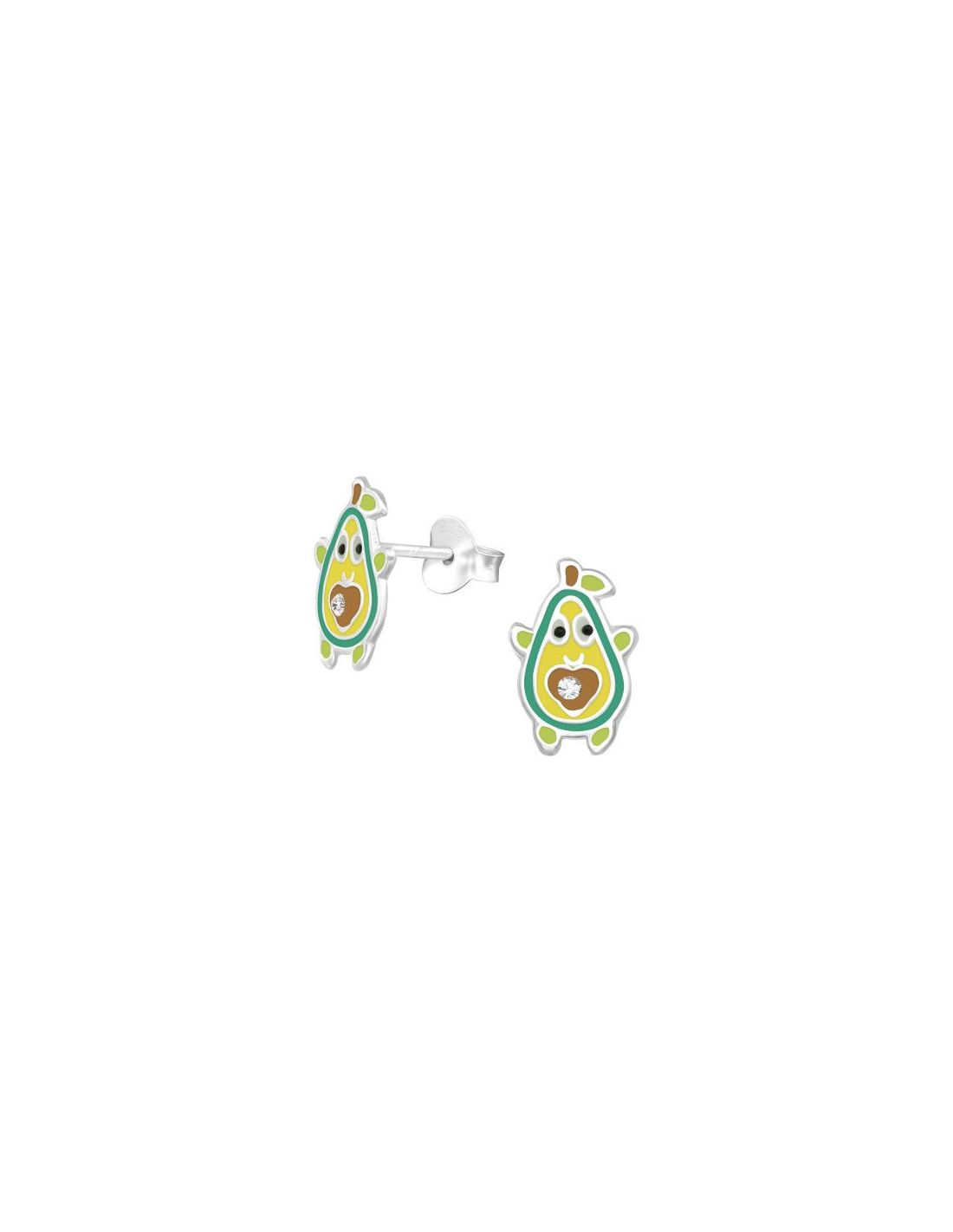 Aros para niñas Avocado - 7 mm x 10 mm