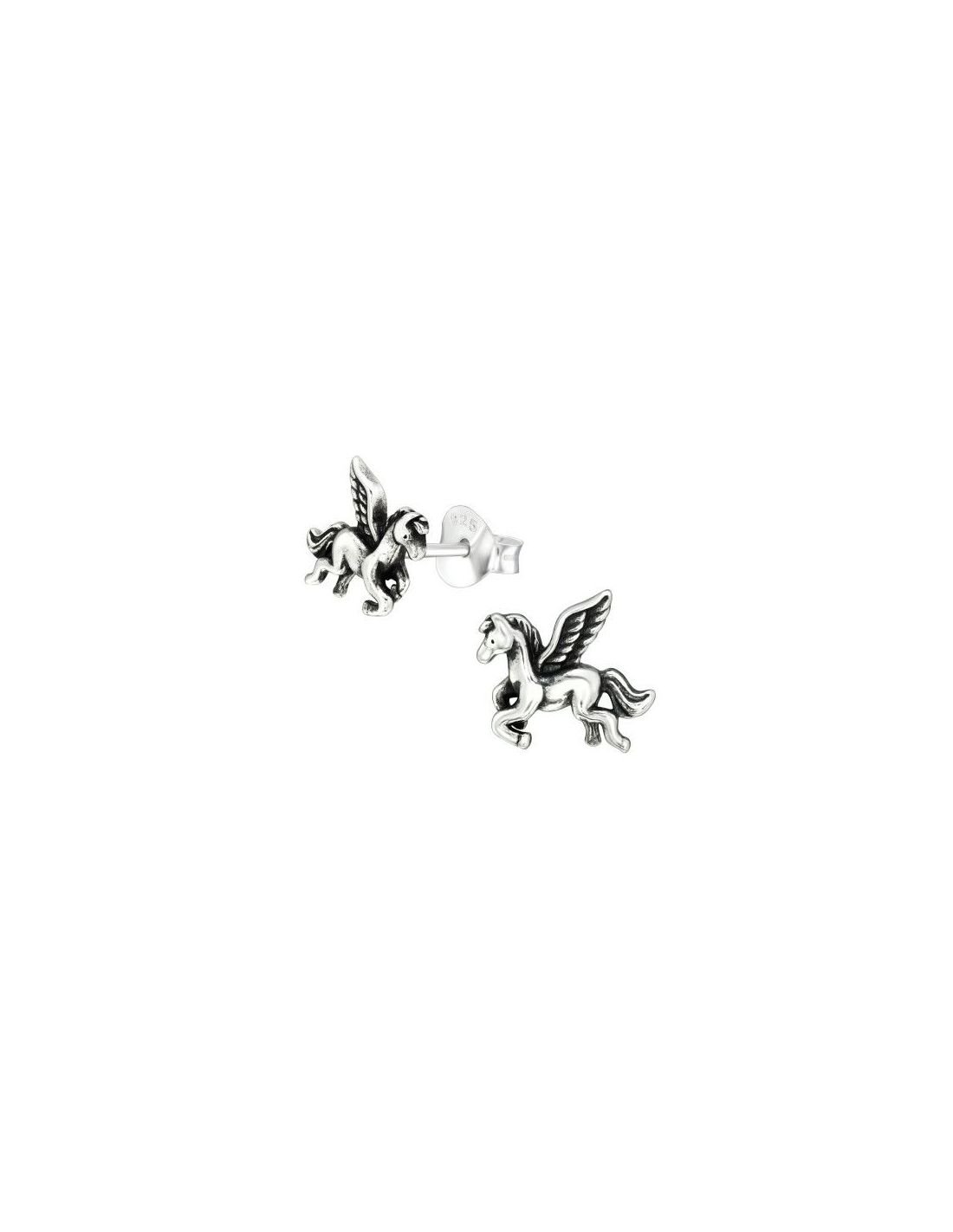Aros para niñas Pegasus - 9 mm x 8 mm
