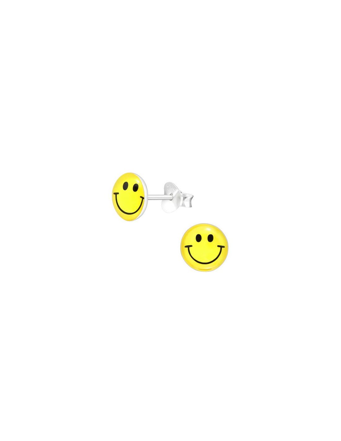 Aros para niñas Smiley Face - 7 mm x...