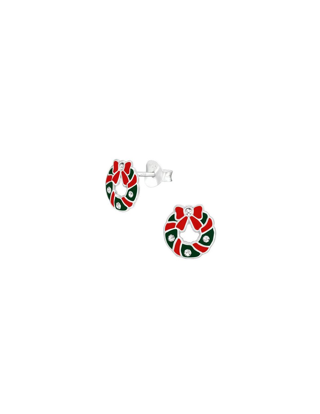 Aros para niñas Wreath - 8 mm x 9 mm