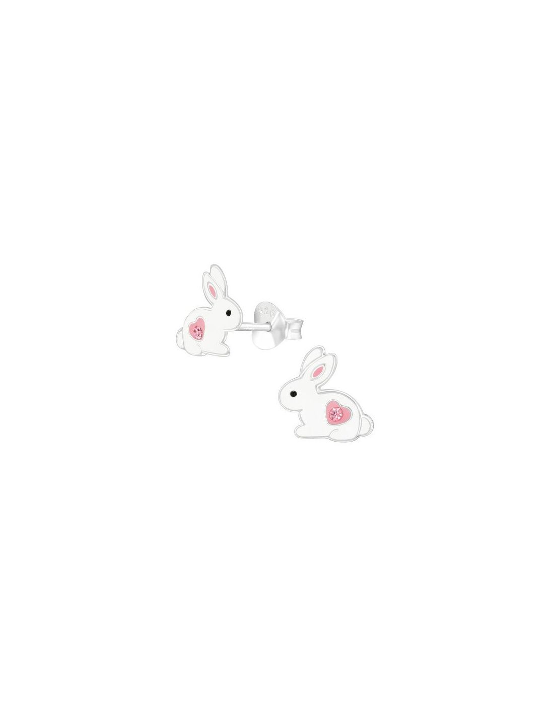 Aros para niñas Rabbit - 9 mm x 8.5 mm
