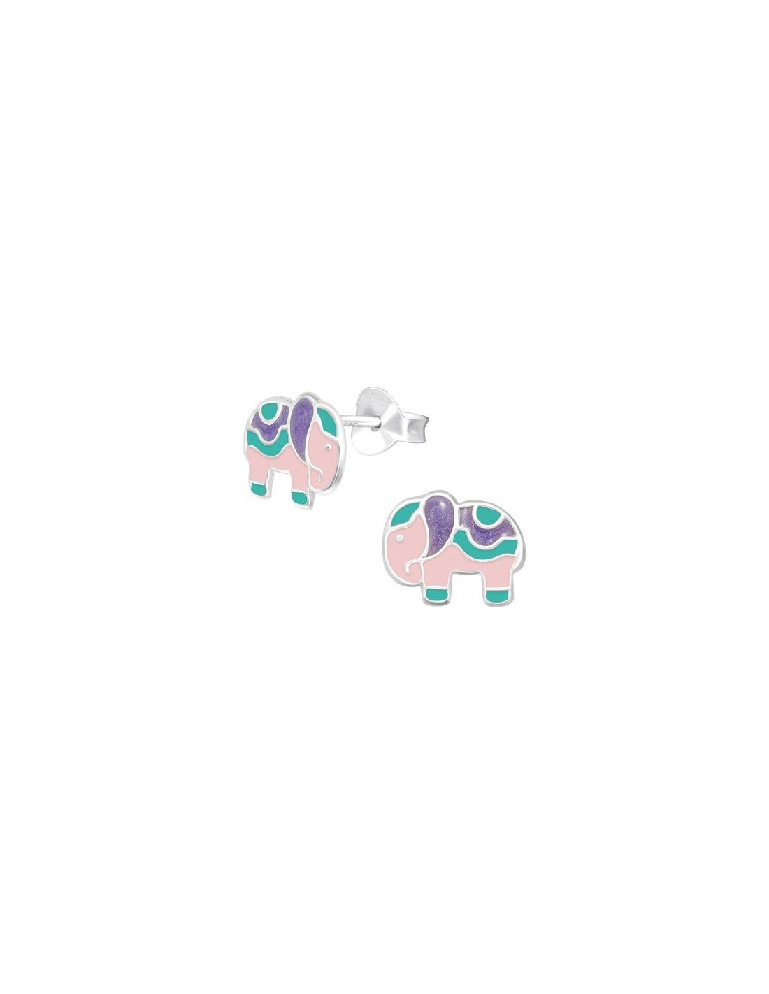 Aros para niñas Elephant - 10 mm x 8 mm