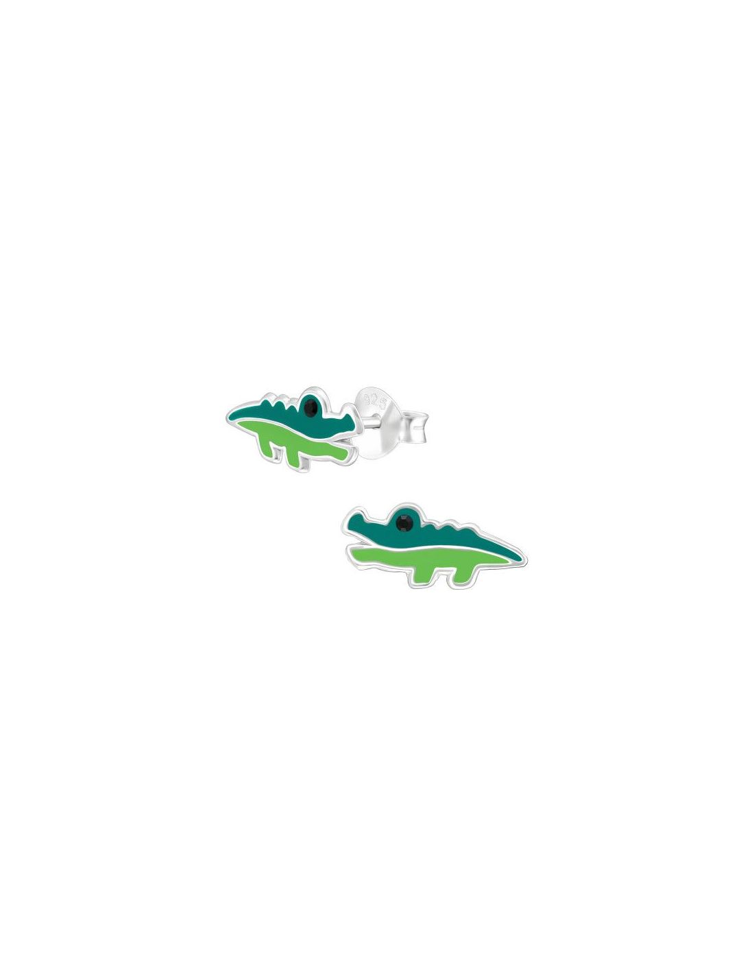 Aros para niñas Crocodile - 12 mm x 5 mm