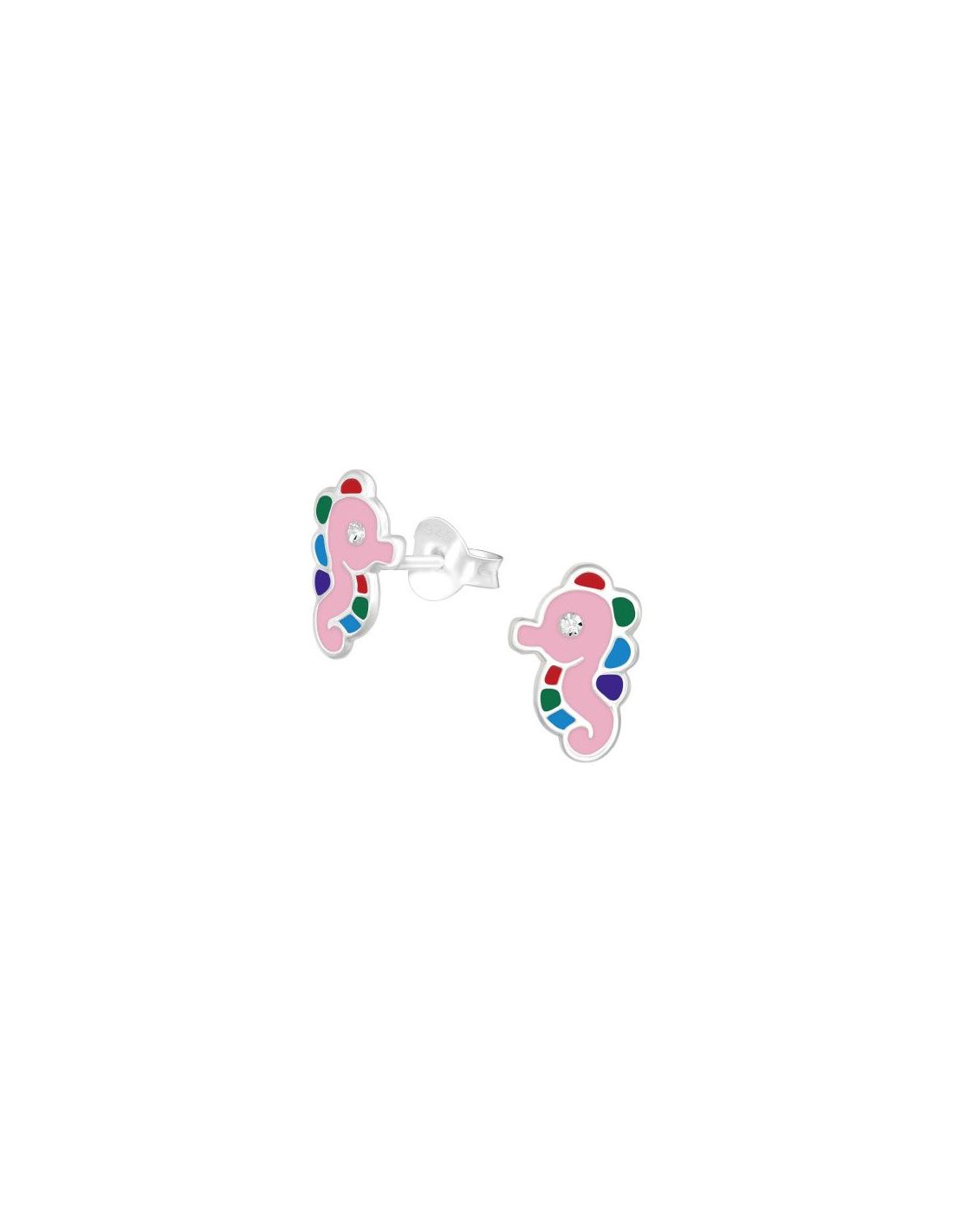 Aros para niñas Sea ​Horse - 7 mm x...