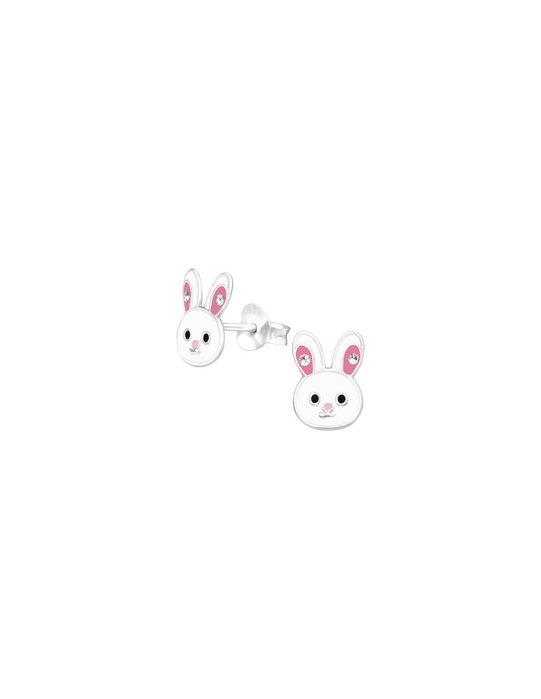 Aros para niñas Rabbit - 7 mm x 9 mm