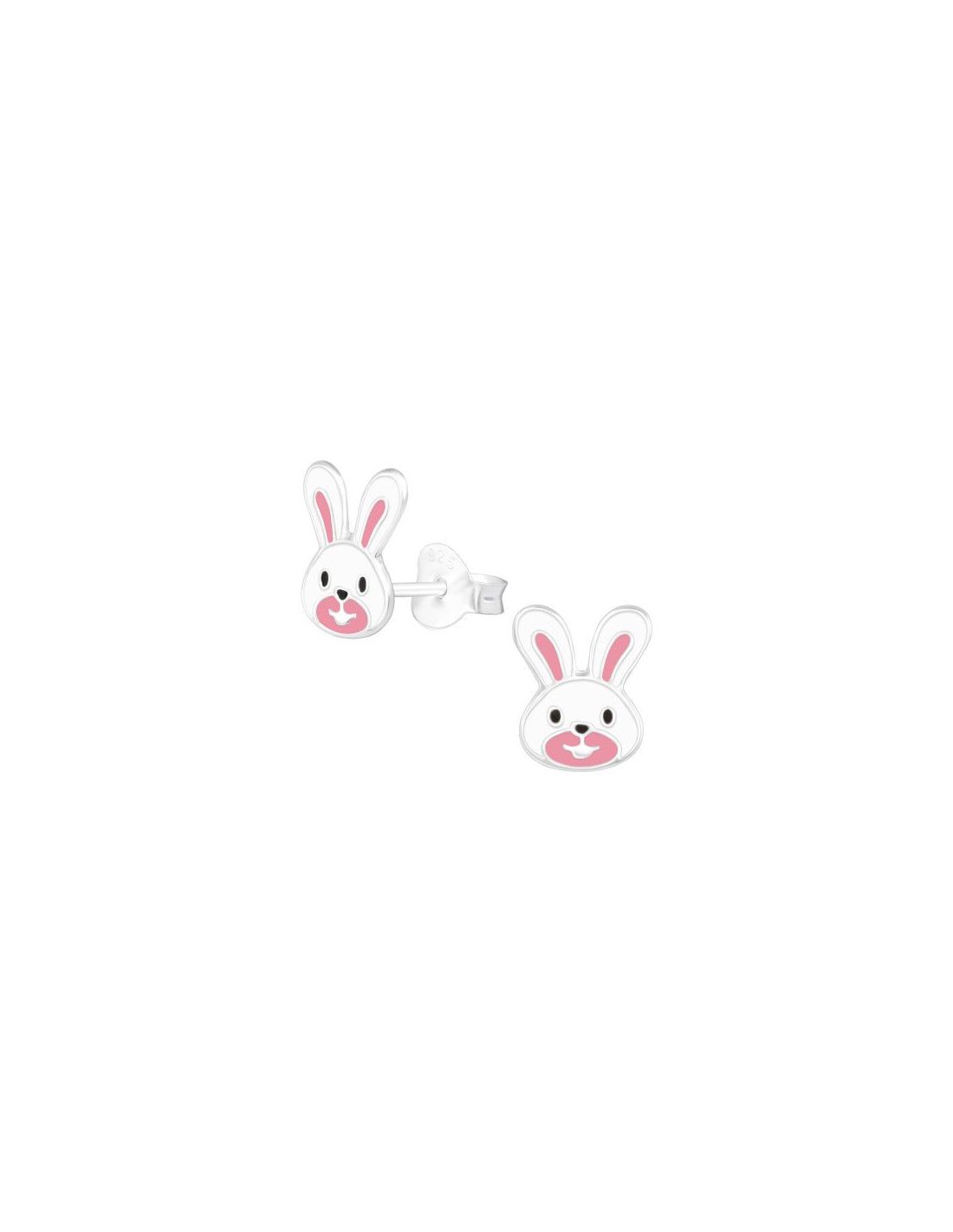 Aros para niñas Rabbit - 7 mm x 9 mm