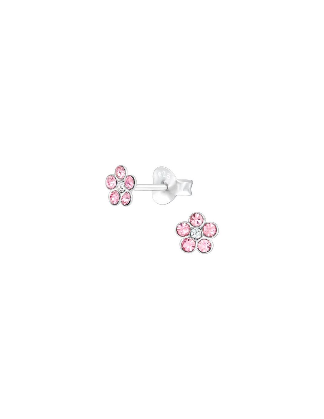 Aros para niñas Flower - 5 mm x 5 mm