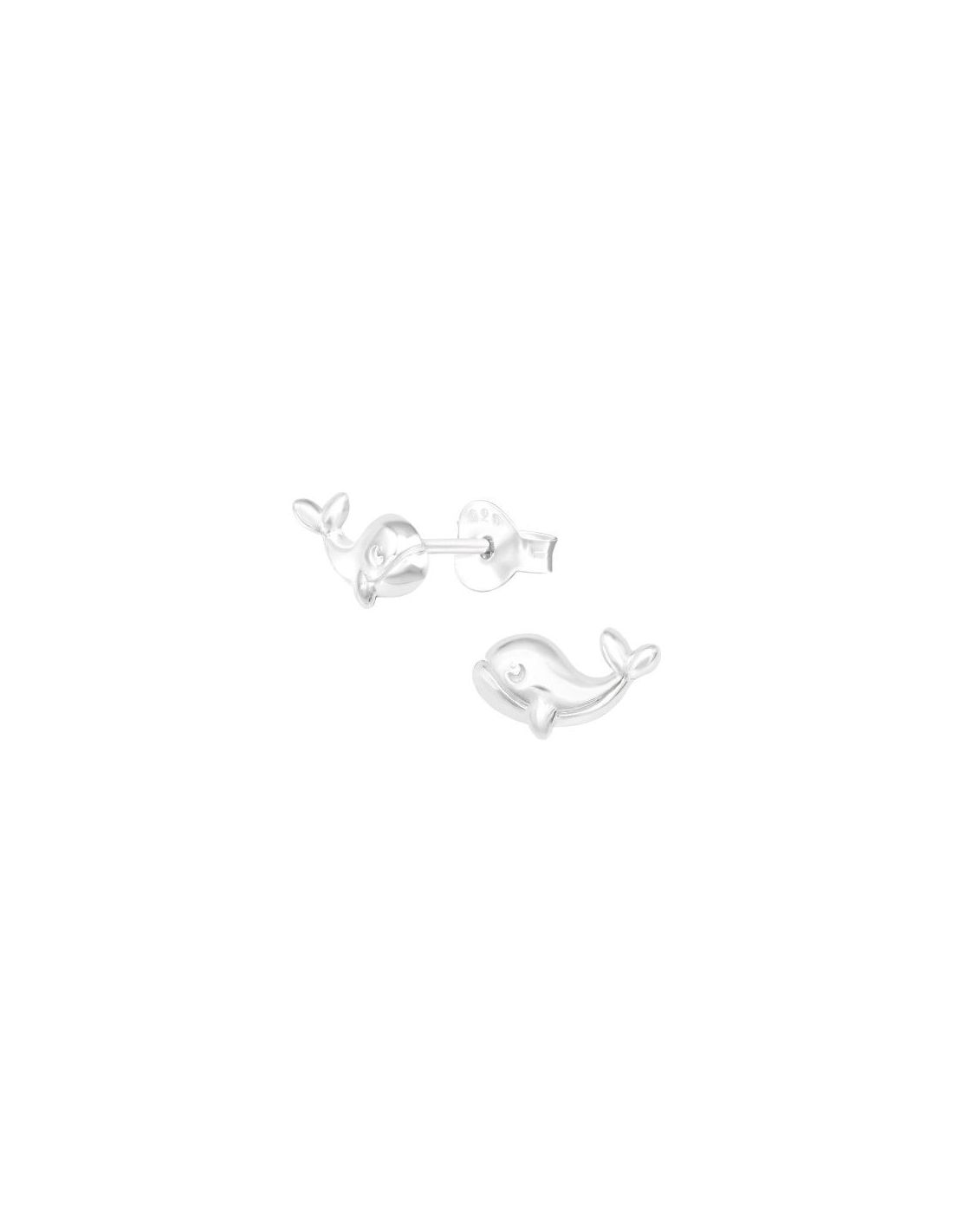 Aros para niñas Dolphin - 9 mm x 5 mm