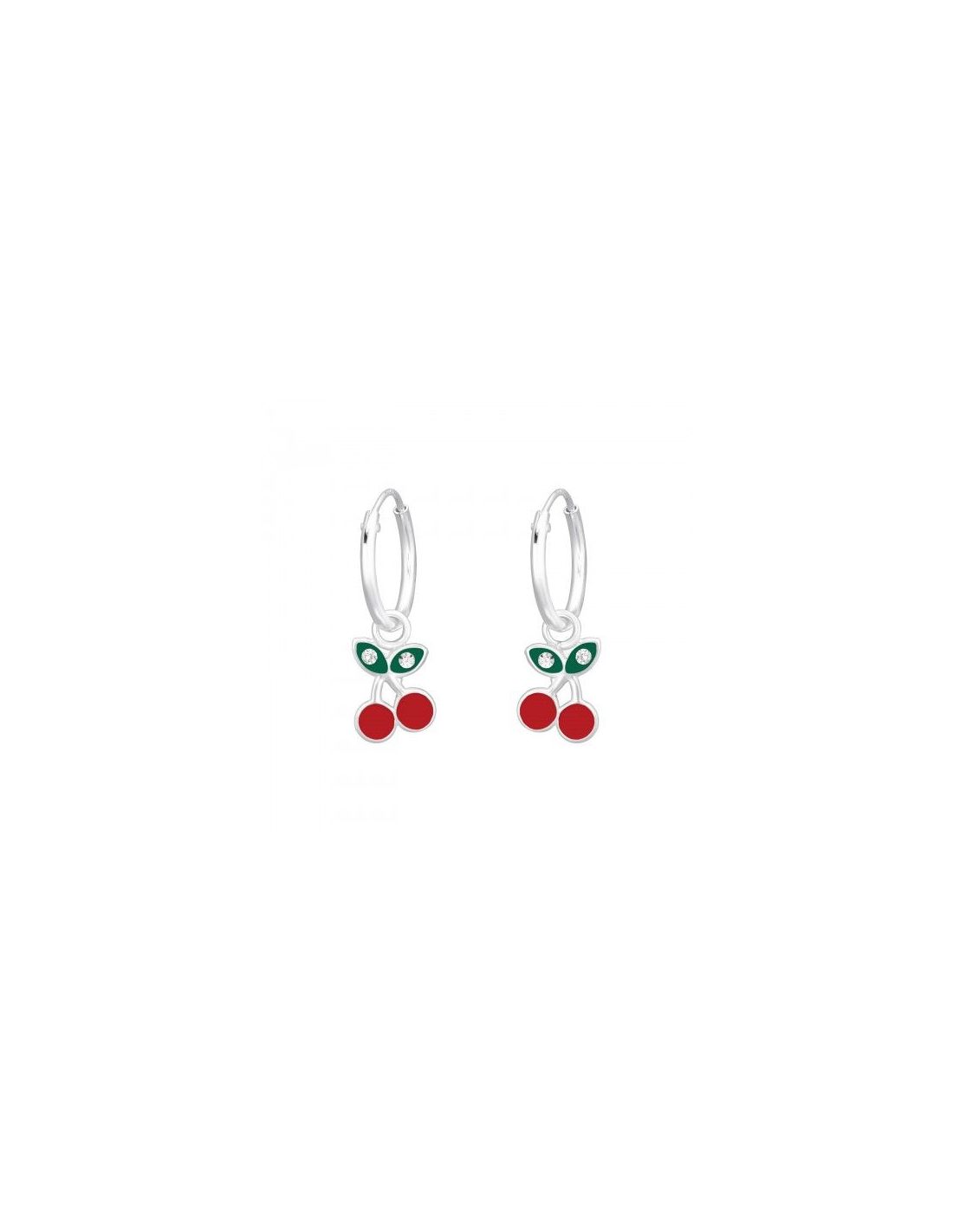 Aros para niñas Cherry - 6 mm x 8 mm