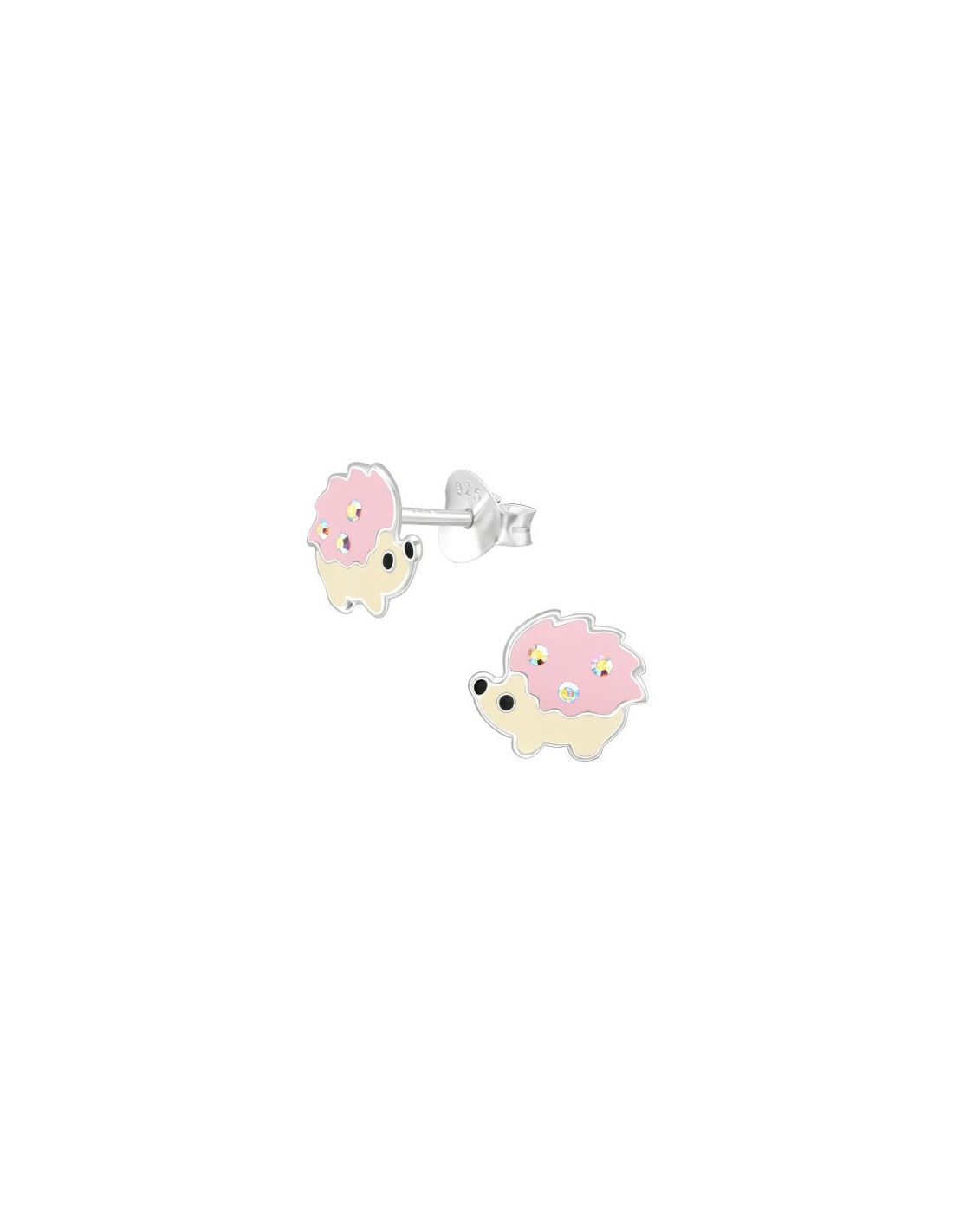 Aros para niñas Hedgehog - 9 mm x 7 mm