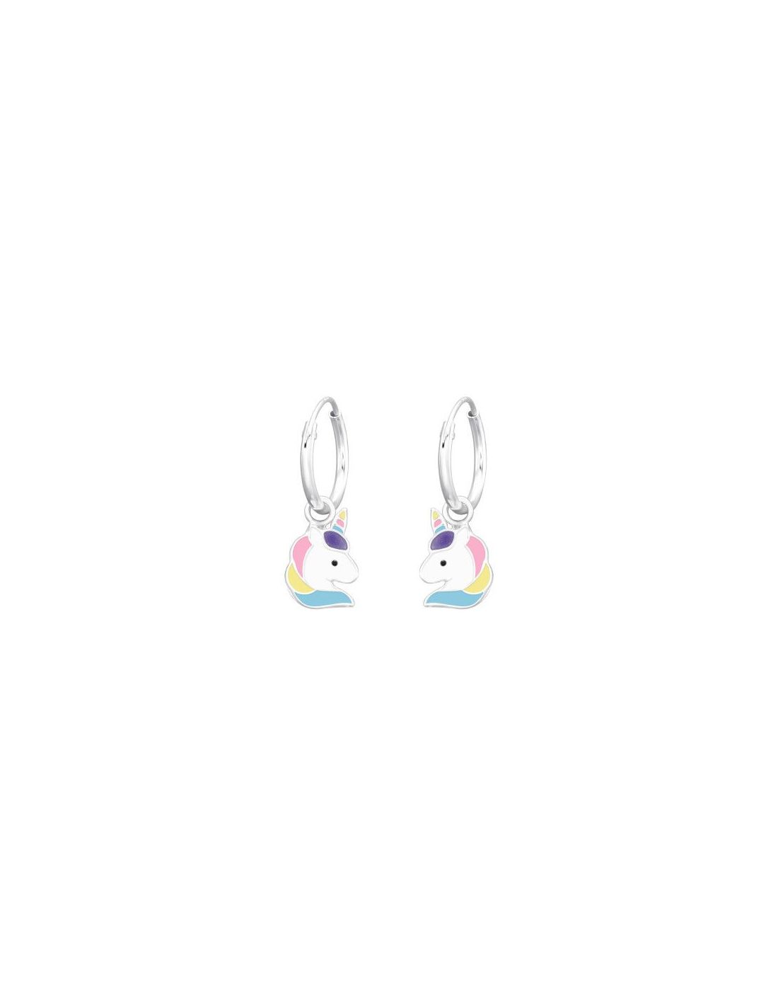 Aros para niñas Hanging Unicorn - 7...