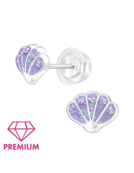 Aros para niñas Shell - 8...