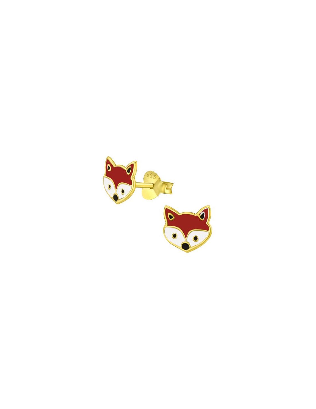 Aros para niñas Fox - 7 mm x 7 mm