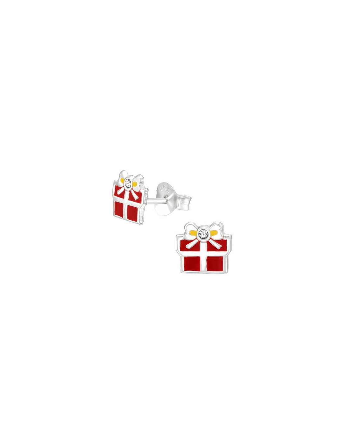 Aros para niñas Gift Box - 7 mm x 7 mm