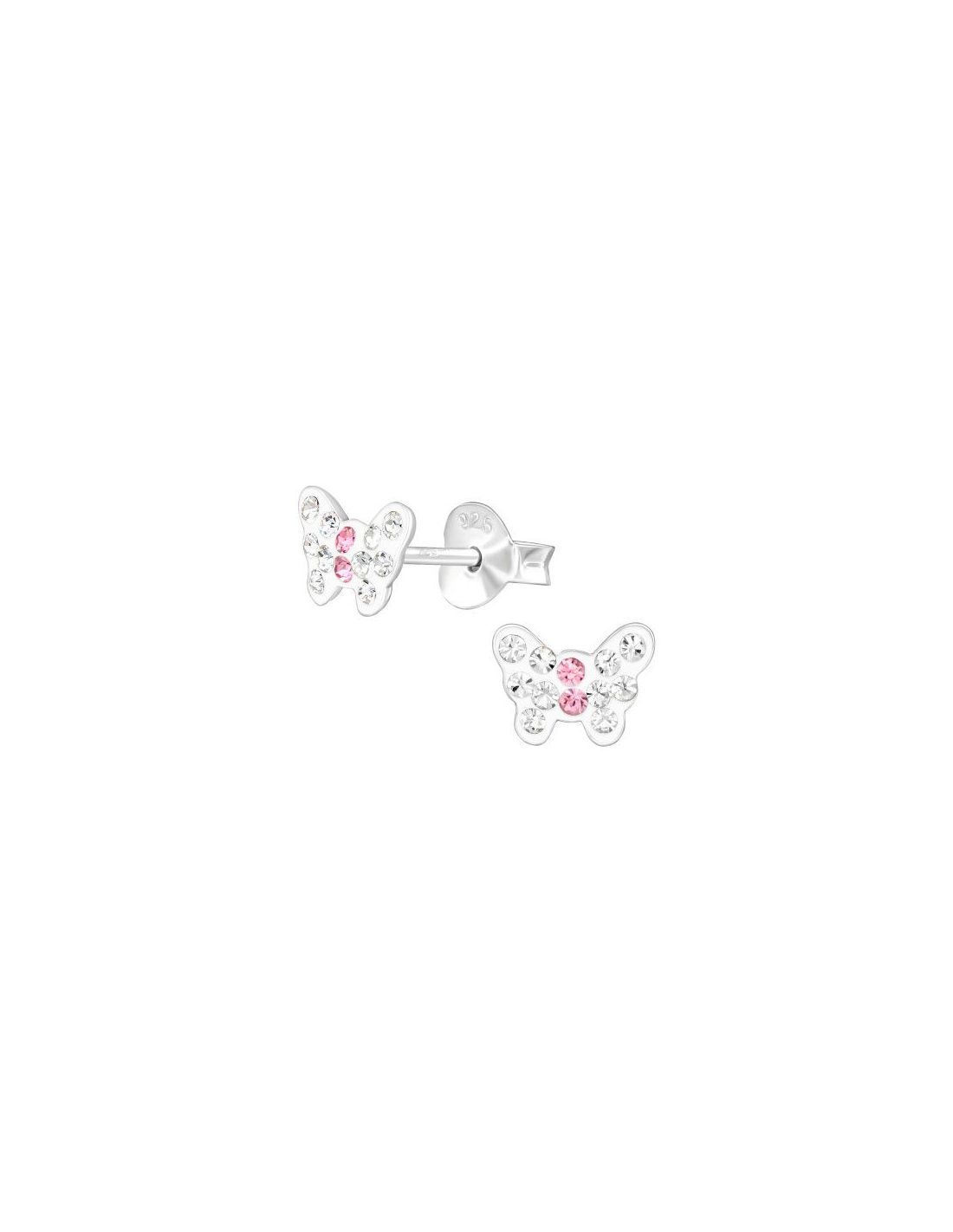 Aros para niñas Butterfly - 6 mm x 5 mm