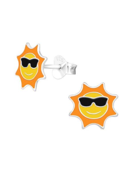 Aros para niñas Sun - 9 mm...